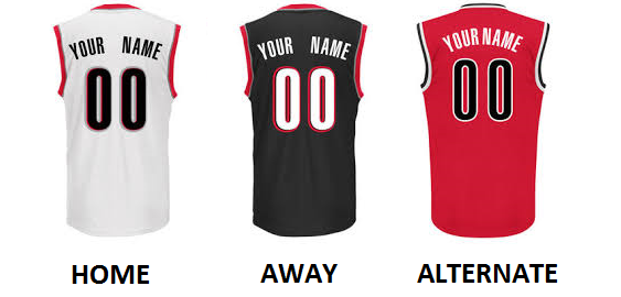 (image for) PORTLAND PRO BASKETBALL Number Kit - Click Image to Close